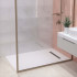 Carrelage de douche | 90x135 cm | Shower White 