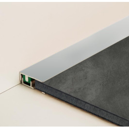 Profil | 3.2x270 cm | Profilé d'arrêt Alu 9,6 - 12,5mm