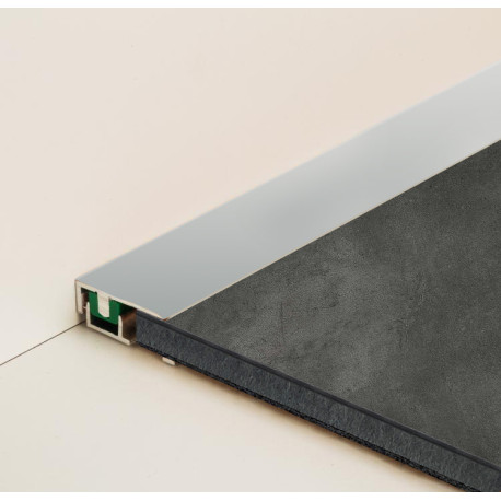 Profil | 3.2x270 cm | Profilé d'arrêt Alu 9,6 - 12,5mm