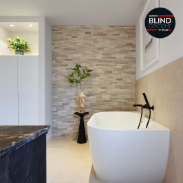 Mosaïque sur filet | 15x60 cm | Tilestone Cliffstone White Mosaïque sur filet | 15x60 cm | Tilestone Cliffstone White