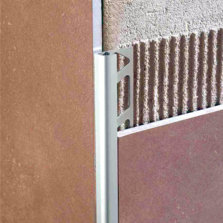 Profil | 1x270 cm | Alu Anodisé Argent, Rond