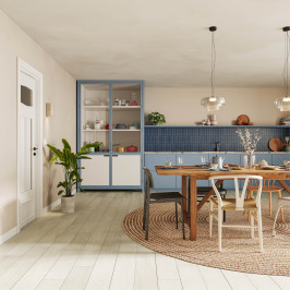 Vinyle/PVC à clipser | 18x122 cm | VYGO Lakewood White