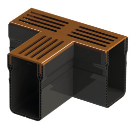 Accessoires | 6.5x15 cm | Evacuation Slim Corten Coin Accessoires | 6.5x15 cm | Evacuation Slim Corten Coin