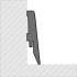Plinthes stratifiées | 5.8x240 cm | Q-Click Chateau Beige 