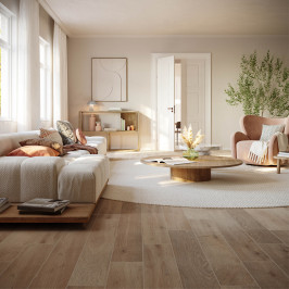Carrelage imitation parquet | 15x90 cm | Orion Walnut