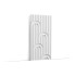 Plaque Murale PVC | 25x200 cm | Orac Decor Valley Loop Plaque Murale PVC | 25x200 cm | Orac Decor Valley Loop