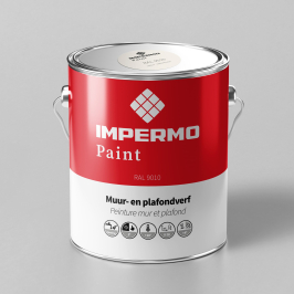 Peinture | 18x20 cm | Mur & Plafond - Impermo Paint - RAL9010 Peinture | 18x20 cm | Mur & Plafond - Impermo Paint - RAL9010