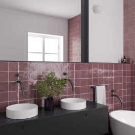 Carreaux muraux en céramique | 13.2x13.2 cm | La Riviera Juneberry