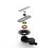 1x1 cm | vtwonen Syphon 