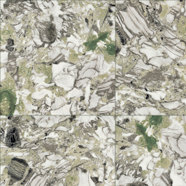 Carrelage en céramique sol et mur | 74x74 cm | vtwonen Classic Vivid Green Light Levigato