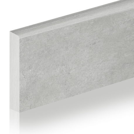 Plinthes en céramique | 8x120 cm | Tilestone Betontec Grey