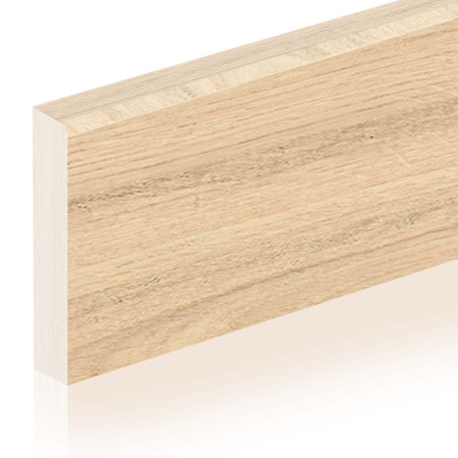 Plinthes en céramique | 6x150 cm | Tilestone Iconic Oak Light