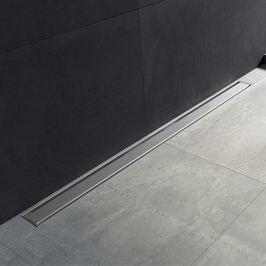 Sanitaires | 5.5x90 cm | Tilestone Smart Drain Inox - 90cm