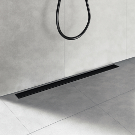 Sanitaires | 5.5x90 cm | Tilestone Smart Drain Noir - 90cm Sanitaires | 5.5x90 cm | Tilestone Smart Drain Noir - 90cm