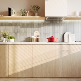 Carreaux muraux en céramique | 7.5x30 cm | Prisma Artisan Olive