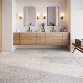 Carrelage en céramique sol et mur | 60x120 cm | Tilestone Gré Avorio 