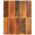 Carreaux muraux en céramique | 6.5x20 cm | Hanoi Burnt Red
