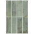 Carreaux muraux en céramique | 5.1x16.1 cm | Hanoi Celadon
