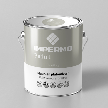 Peinture | 18x20 cm | Mur & Plafond - Impermo Paint - Subtle Greige