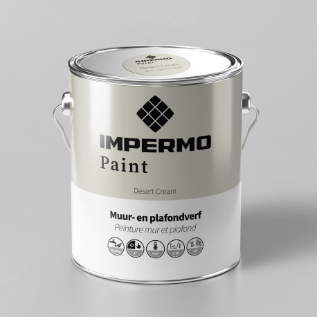 Peinture | 18x20 cm | Mur & Plafond - Impermo Paint - Desert Cream