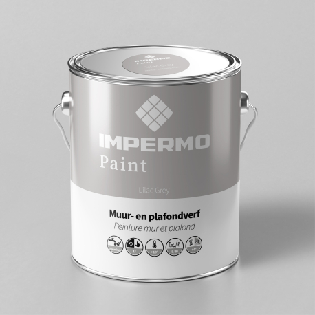 Peinture | 18x20 cm | Mur & Plafond - Impermo Paint - Lilac Grey