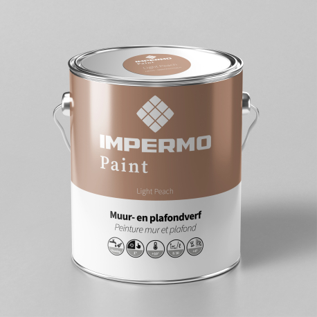 Peinture | 18x20 cm | Mur & Plafond - Impermo Paint - Light Peach