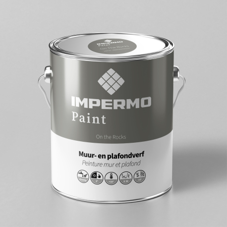 Peinture | 18x20 cm | Mur & Plafond - Impermo Paint - On The Rocks