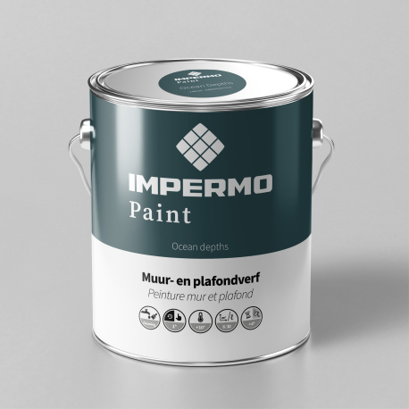 Peinture | 18x20 cm | Mur & Plafond - Impermo Paint - Ocean Depths