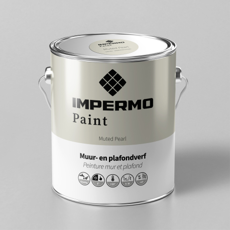 Peinture | 18x20 cm | Mur & Plafond - Impermo Paint - Muted Pearl