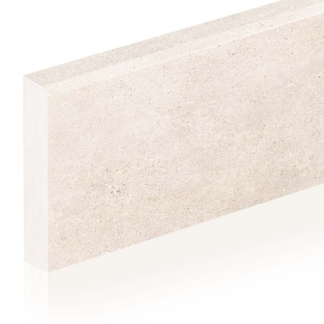 Plinthes en céramique | 8x80 cm | Sphere Off White