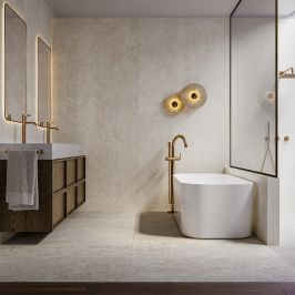 Carreaux muraux en céramique | 120x280 cm | Aurora Bone Carreaux muraux en céramique | 120x280 cm | Aurora Bone