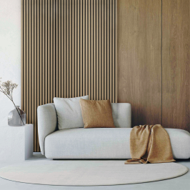 Panneau Acoustique | 52x270 cm | Panneau Acoustique Teak - 1 face Panneau Acoustique | 52x270 cm | Panneau Acoustique Teak - 1 face