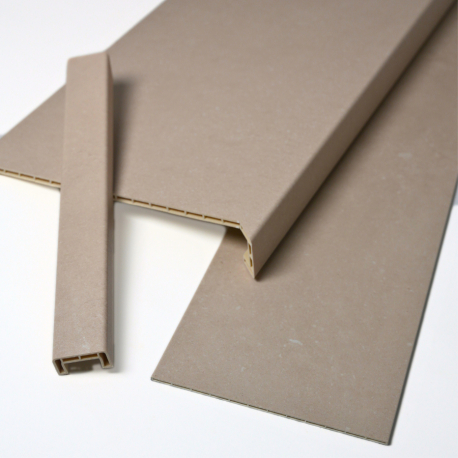 Rénovation d'escalier | 31x127 cm | VYGO Tiles Essential Sand Kit de marches d’escalier