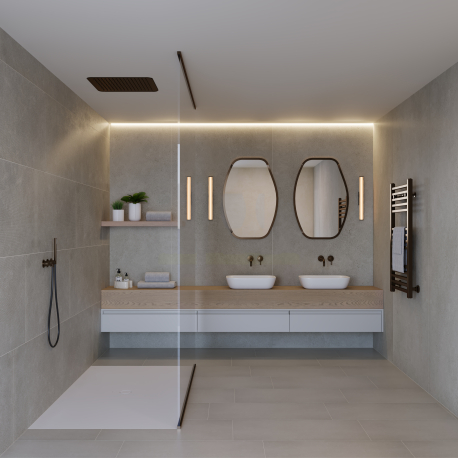 Panneau Mural PVC | 117.5x280 cm | VYGO Wall Premium Grano Ivory XL