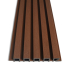 Revêtement de Façade | 2.6x168 cm | Panneau mural Outdoor Premium Walnut - Kit pour 4,8 m²