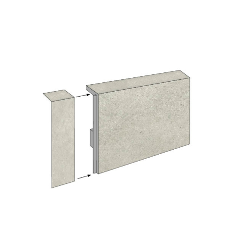 Plinthes en PVC | 6x120 cm | VYGO Tiles Urban Beige