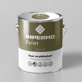Peinture | 18x20 cm | Mur & Plafond - Impermo Paint - Retro Khaki