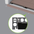 Accessoires | 0.48x6 cm | Vis pour bordures composite – 20 pièces