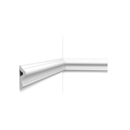1x1 cm | Wandlijst Contour