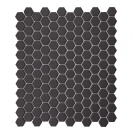 Mosaïque | 26x31 cm | Mosaic Antracite Hexagon