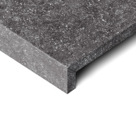 Margelle de piscine en céramique | 38.5x80 cm | Tilestone Heritage Blue