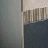 Profil | 1.25x270 cm | Profil en L Alu Revêtement en poudre Dove Relief 