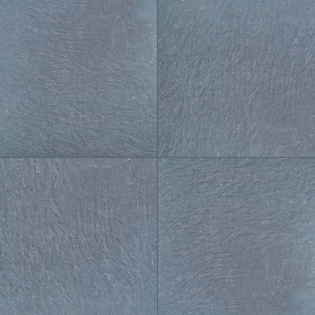 Carrelage extérieur en céramique | 59.5x59.5 cm | Bluestone Dark