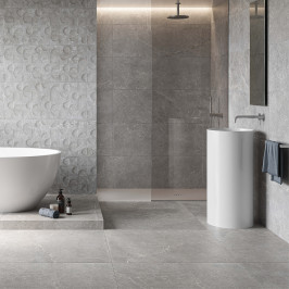 Carrelage en céramique sol et mur | 90x90 cm | Bleuemix Grey Soft Carrelage en céramique sol et mur | 90x90 cm | Bleuemix Grey Soft