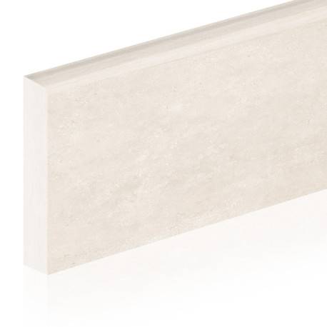 Plinthes en céramique | 8x80 cm | Stone Edge Ivory