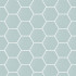 Carrelage en céramique sol et mur | 10.1x11.6 cm | Kromatika Bleu Clair Hexagon