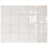 Carreaux muraux en céramique | 10x10 cm | Manacor White