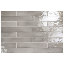 Carreaux muraux en céramique | 6.5x40 cm | Manacor Mercury Grey Carreaux muraux en céramique | 6.5x40 cm | Manacor Mercury Grey
