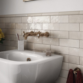 Carreaux muraux en céramique | 6.5x20 cm | Artisan Ochre Glossy