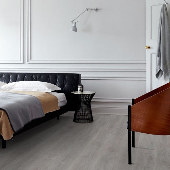 impermo stratifié gris argent de haute qualité aspect bois très réaliste effet parquet